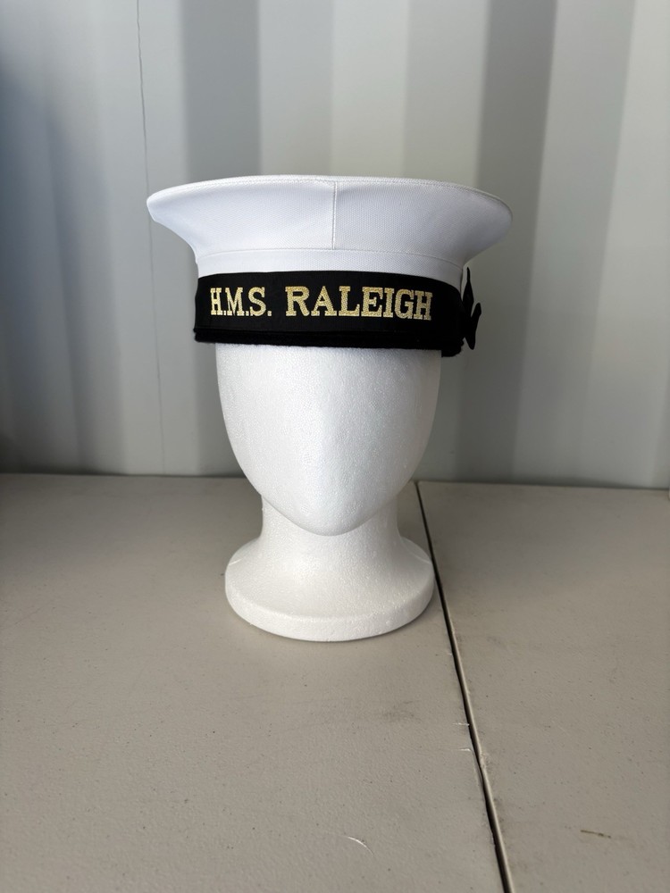 HMS Raleigh sailors hat size 59