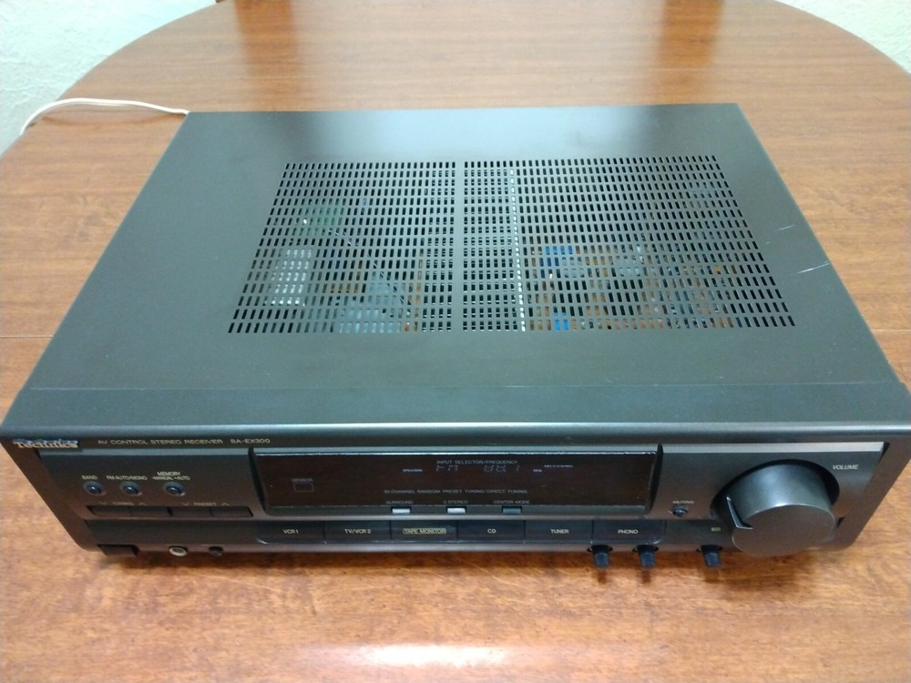 Technics SA-EX300 Stereo Receiver Tested And Working No Remote