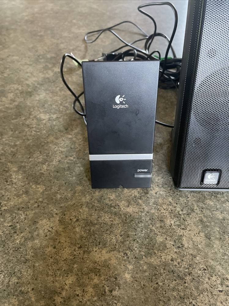 Logitech X -240 Computer 4 Piece Speaker System with Subwoofer Tested