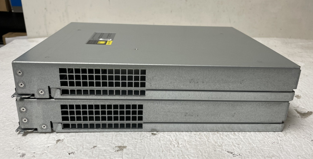 LOT OF 2 NetApp IOM12 111-02850+C3 SAS Disk Shelf Controller Module