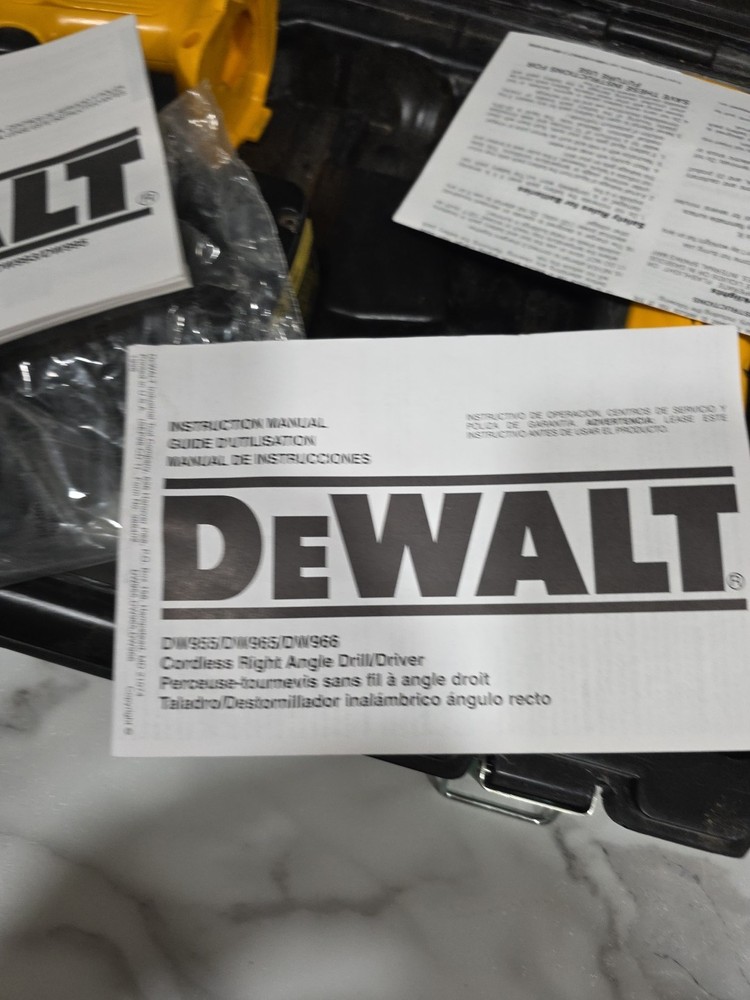 Dewalt DW965 Angle Driver