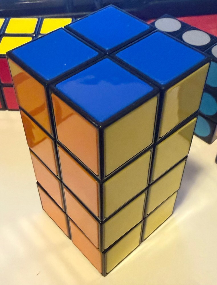 Rubik’s Cube - Cuboid Group - Magic Twisty Cube - 2 packaged - 3 loose (LOOK)