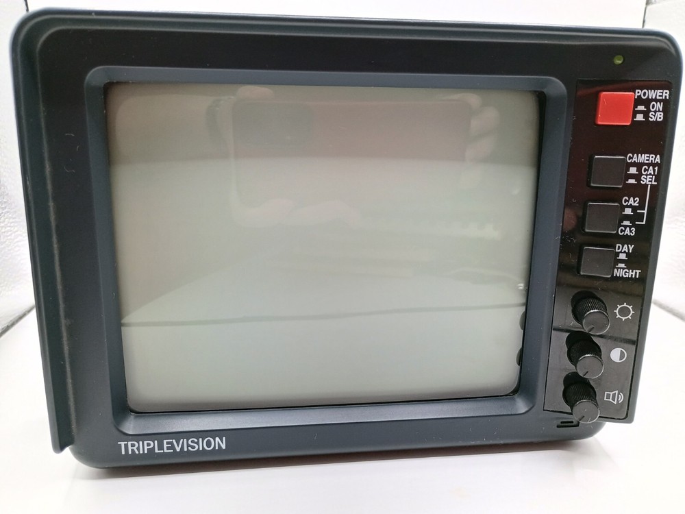 Triplevision M70 RV Security Monitor Untested