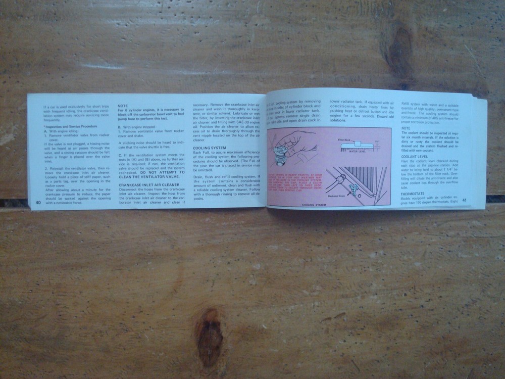 1970 Dodge Dart Operator's Manual.