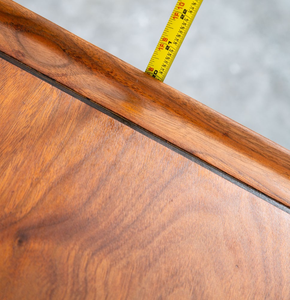 Mid Century Modern End Table Side Square Drexel Kipp Stewart Walnut Corner Mcm