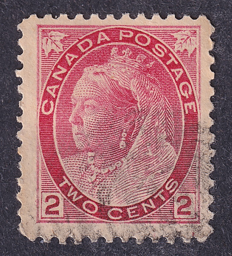 CANADA 1898-1902, Scott No. 77, Re-entry # 71