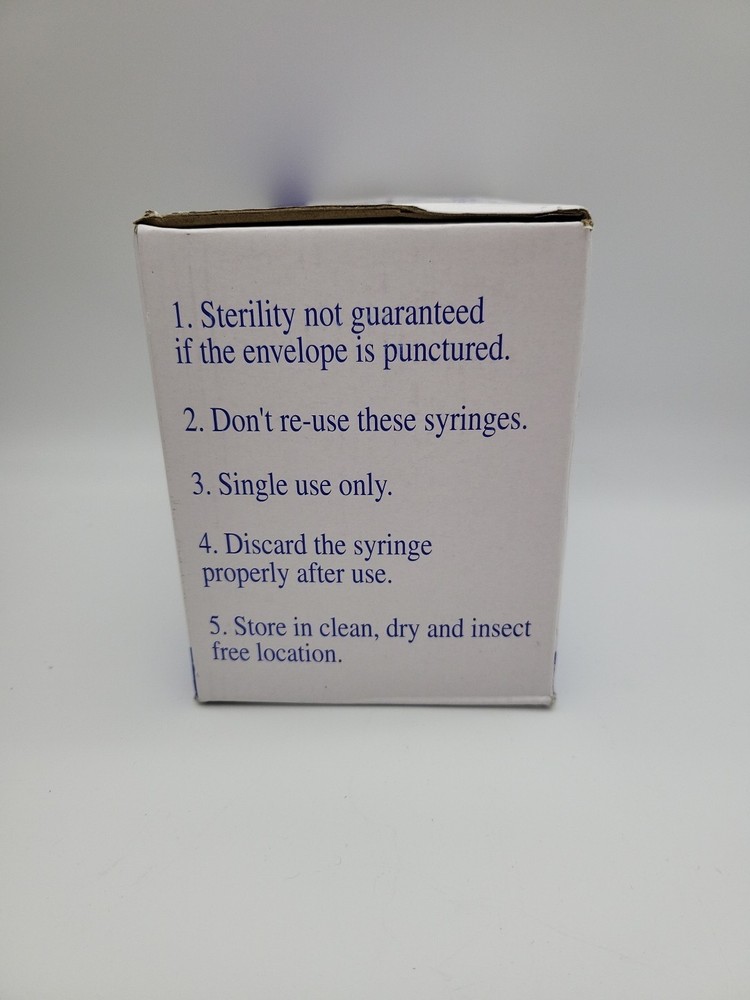 Disposable Syringe 2ml (2.5ml) 100 PCS