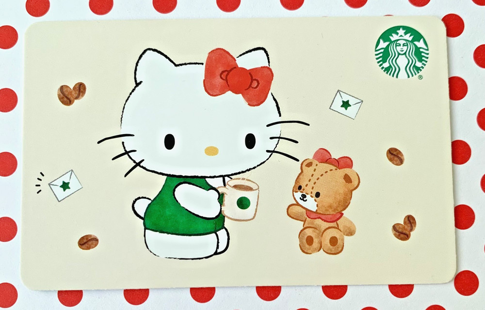 NEW 2025 Starbucks Gift Card - Hello Kitty