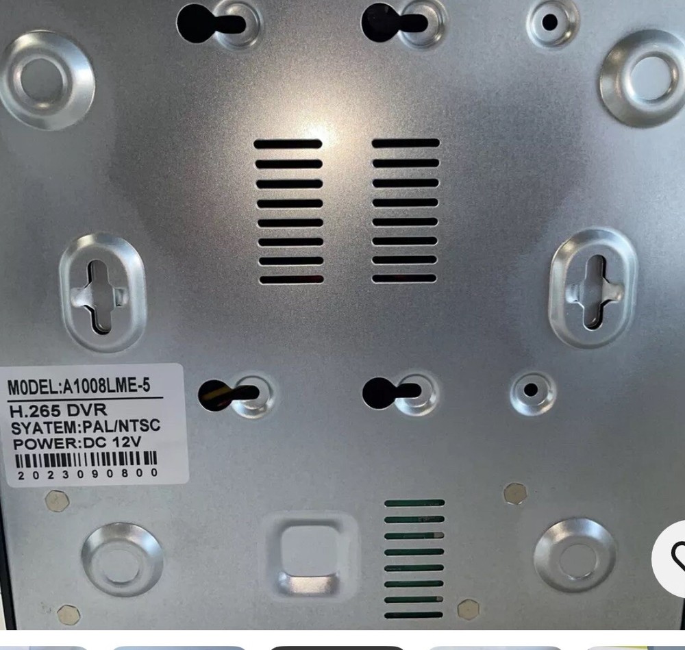 Digital Network Video Recorder Model A1008LME-5