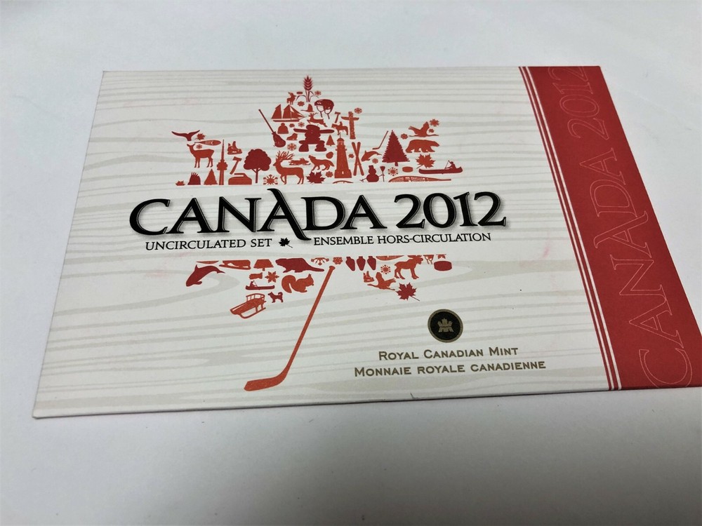 2012 Canada Prooflike PL regular edition 7 coin set >> LAST 2012 PENNY