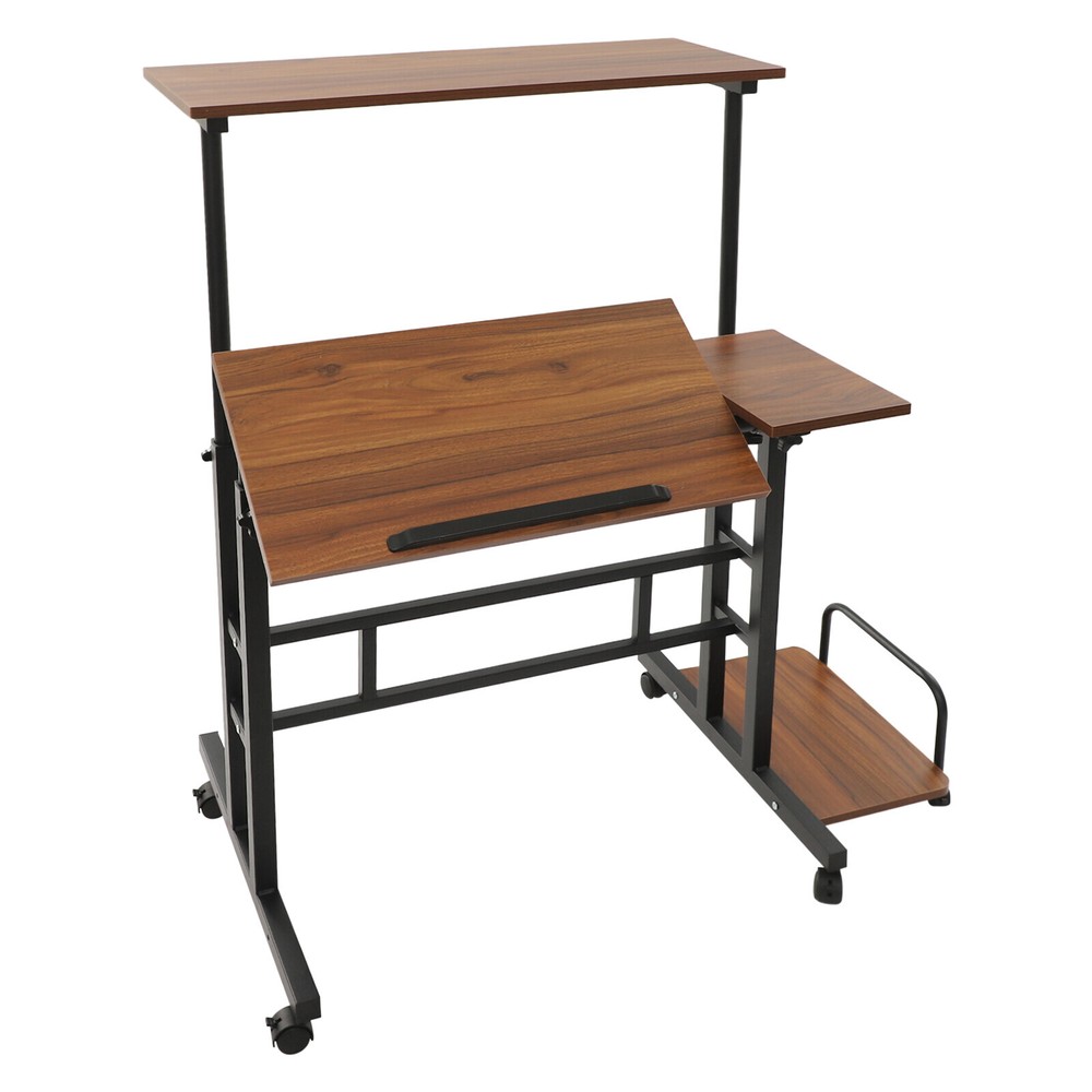 Multi Functional Foldable Desk, Modern Computer Desk, Adjustable Computer Table