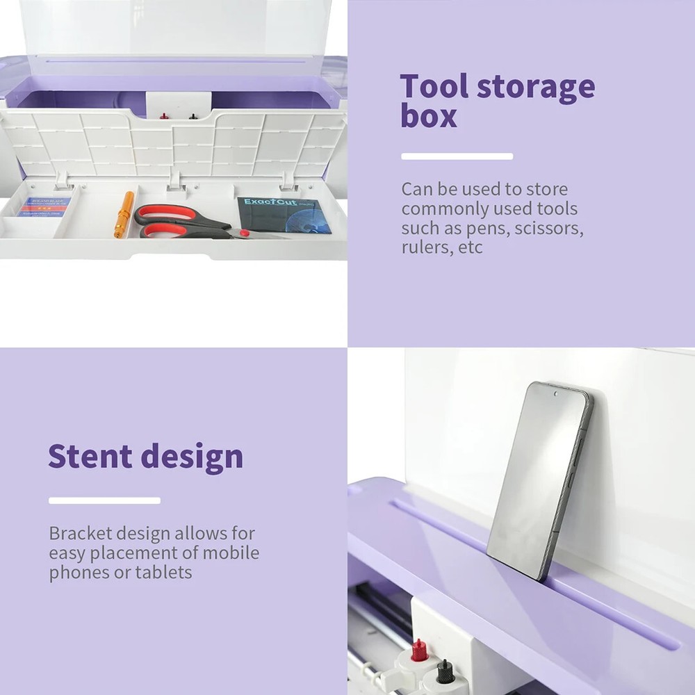 High Precision Automatic Vinyl Sticker Die Cutting Machine Plotter Cutter