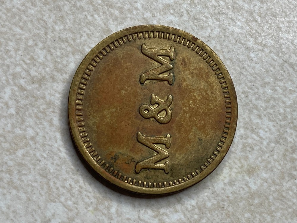 M & M Arcade Amusement Token T7738