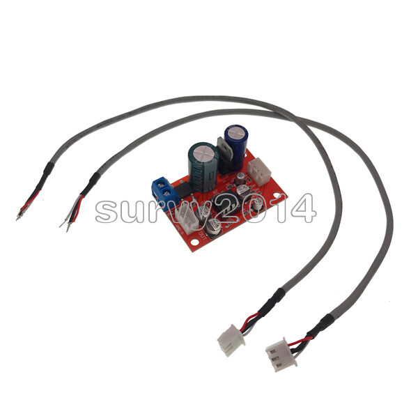 DIY NE5532 Dynamic Microphone Stereo Preamp Amplifier Board DC9-24V AC8-16V