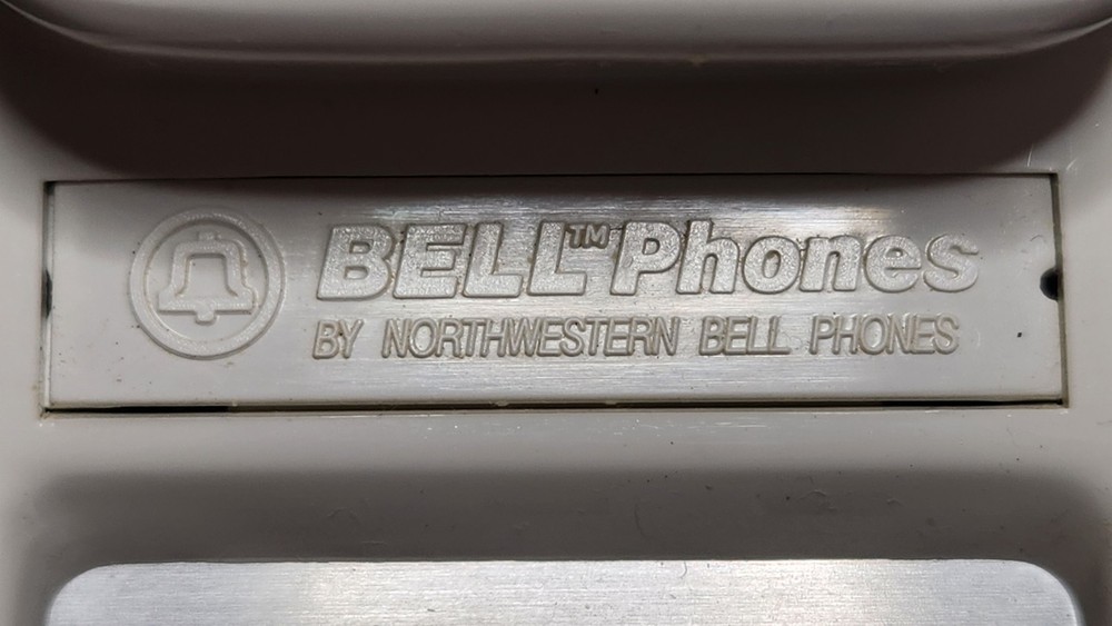 Vintage White Bell Phones