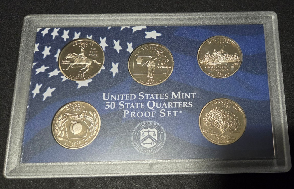 1999‑S U.S. Mint Proof State Quarters