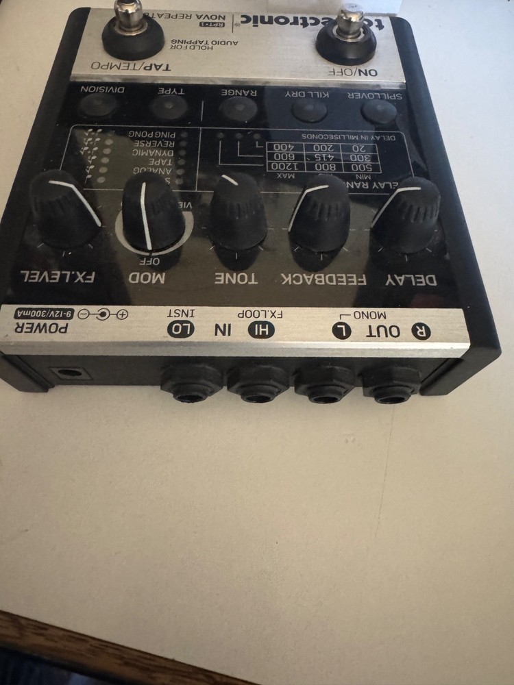 TC Electronic Nova Repeater Delay Pedal – Pro Guitar Effects