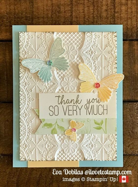 Stampin Up LACE 3D Embossing Folder NEW