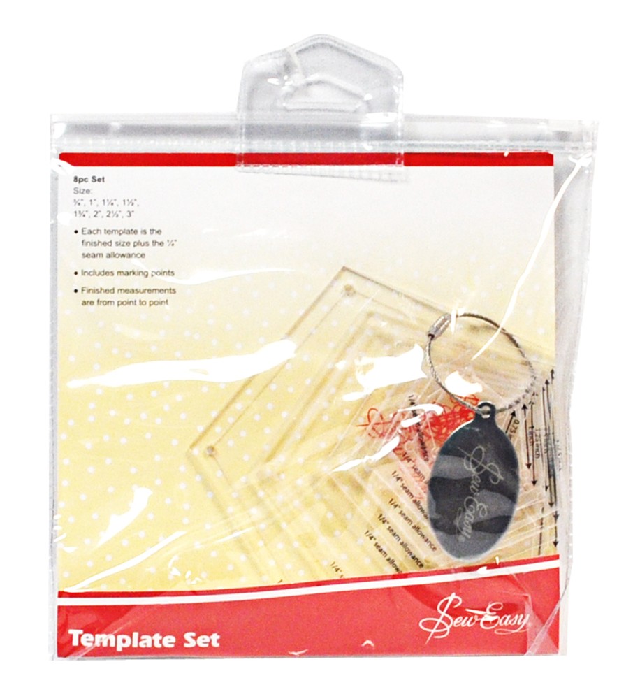 Sew Easy Pentagon Template Set NL4163
