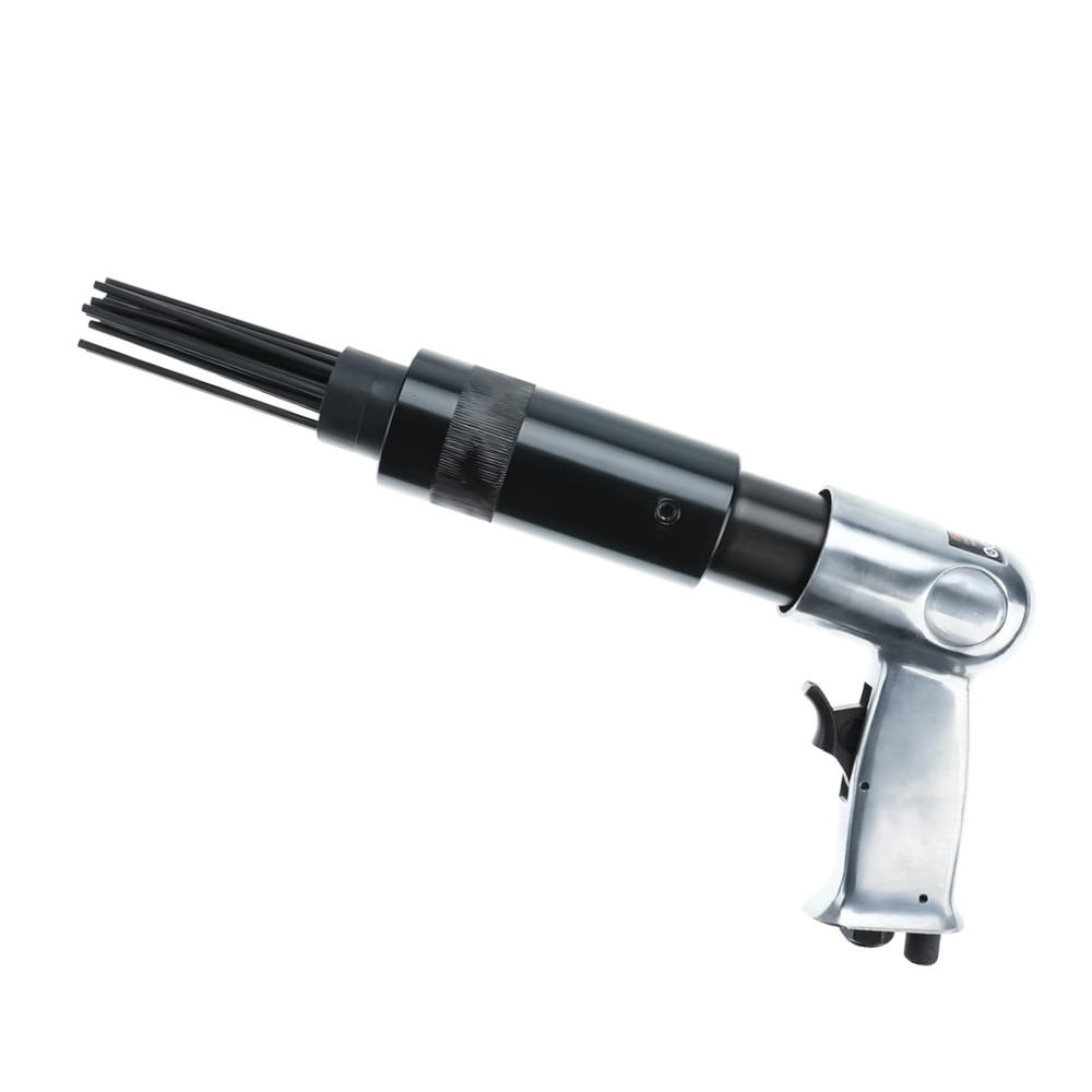 Compact Air Needle Scaler Pneumatic Tool Remove Rust Scale Slag with 19 needles
