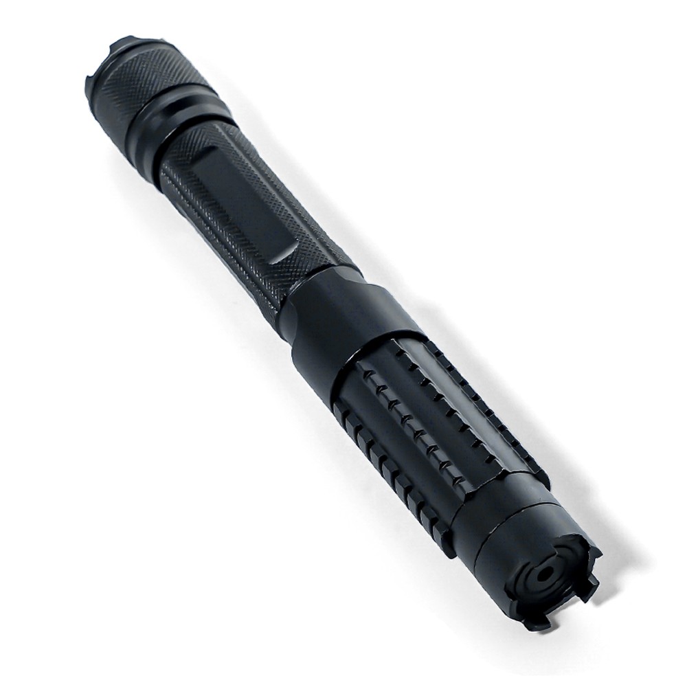 Aluminum alloy Adjustable High Power Blue Burning Light,Range Handhel Flashlight