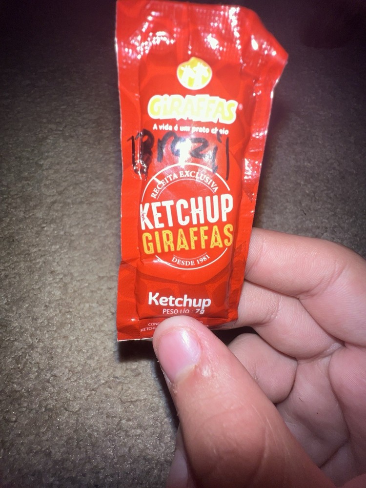 Ketchup Packet From BRAZIL (2025)