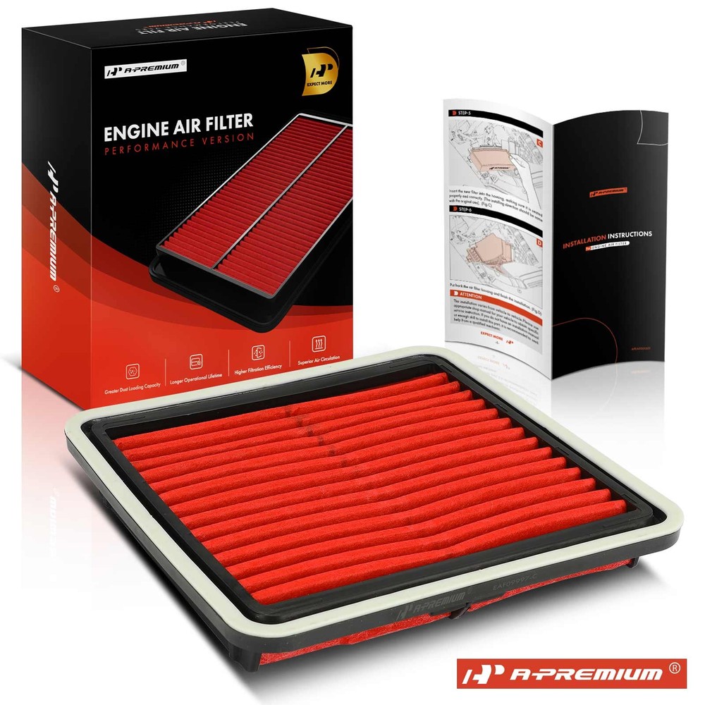 A-Premium High Performance Engine Air Filter for Subaru Outback Forester Impreza