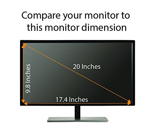 Anti Blue Light Screen Protector (3 Pack) for 20 Inches Widescreen Desktop Mo...