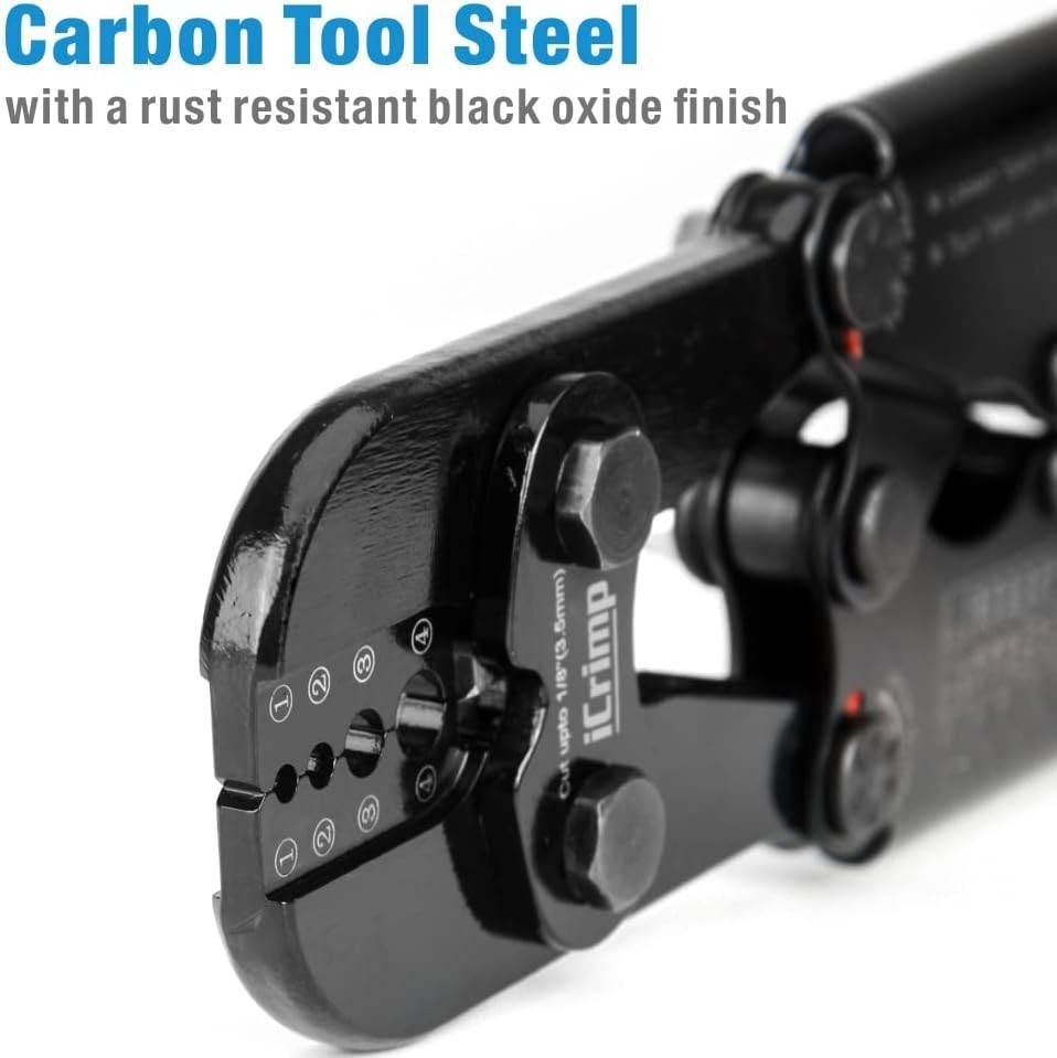 iCrimp Professional Swaging Tool for Secure Wire Rope Connections