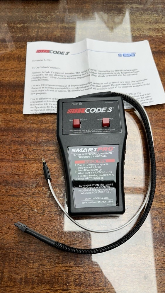 Code3 1050FPP Smartpro Flash Pattern Programmer