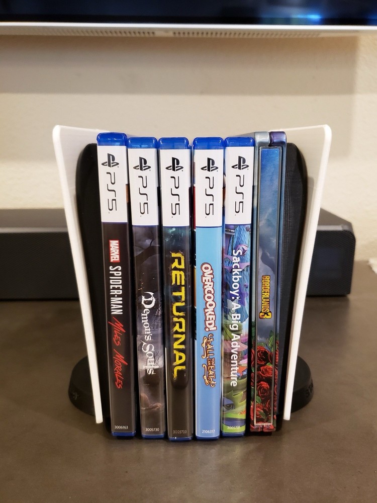 PlayStation 5 game stand / holder / organizer