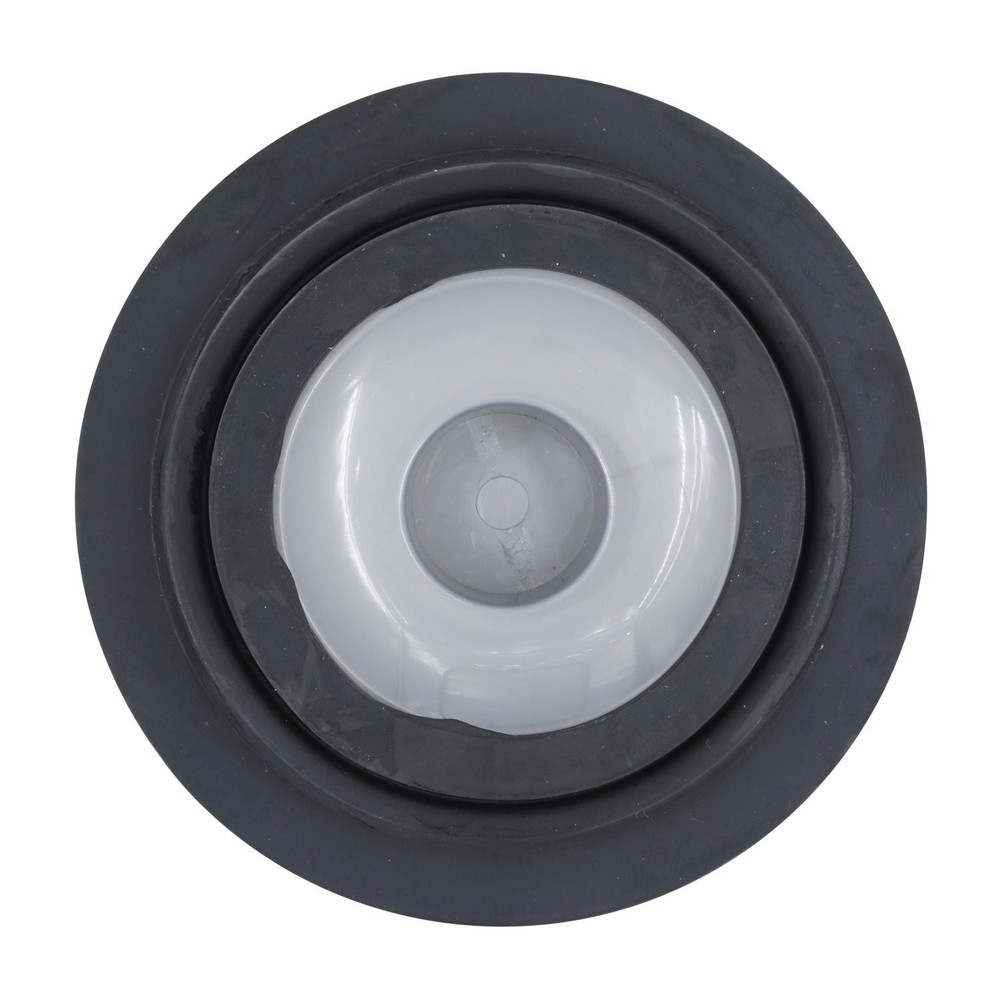 Danco 9D00010426 Black Universal Disposal Stopper with Chrome Knob