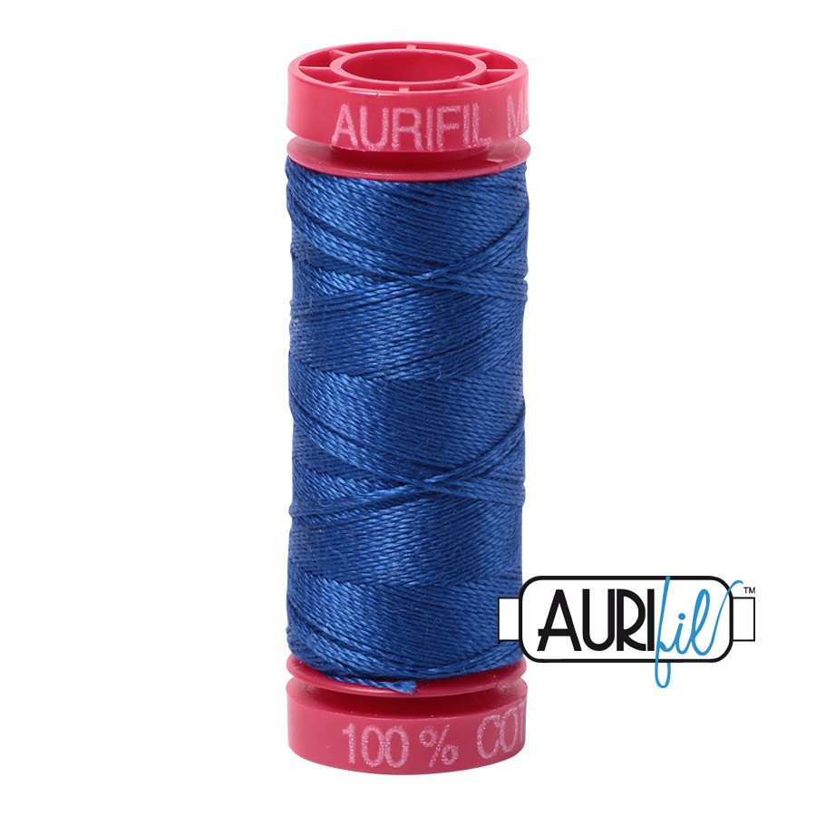 Medium Blue 2735 | 12wt Small Spool 50M / 54Y | Aurifil