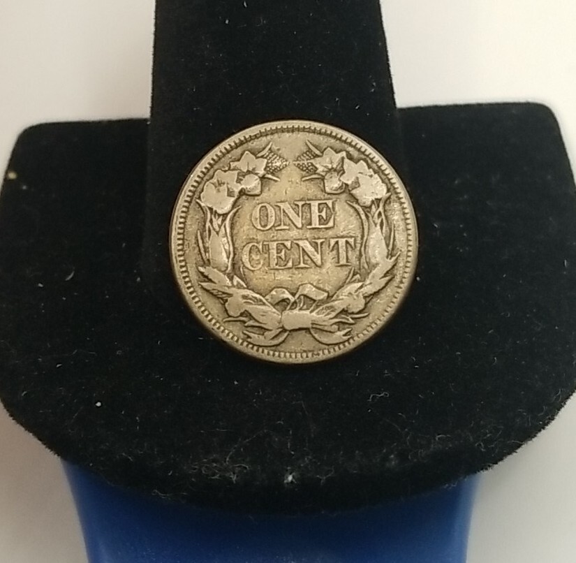 1857 Flying Eagle Penny Small Cent #0927