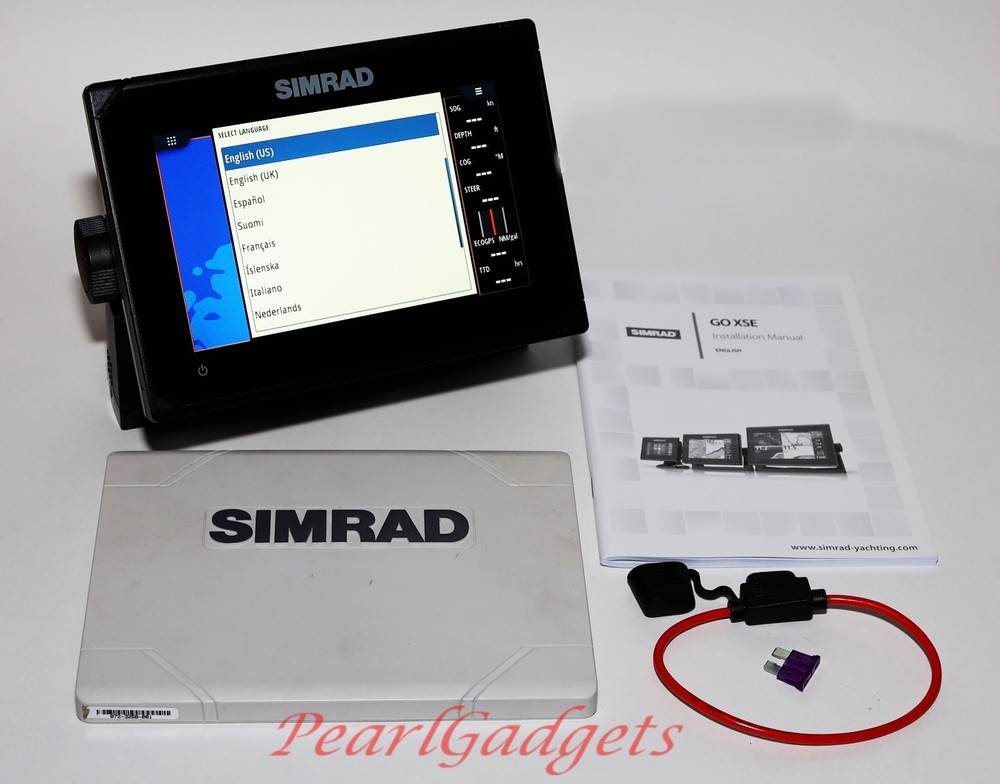 Simrad GO7 XSE GPS Chartplotter Sonar Multifunction Display with Power Cord