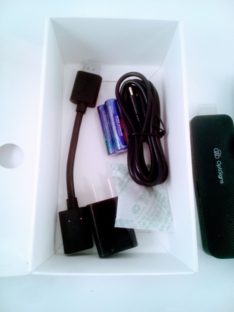 OptiSigns OptiStick Digital Signage Player - Android-Based 4K UHD HDMI Stick