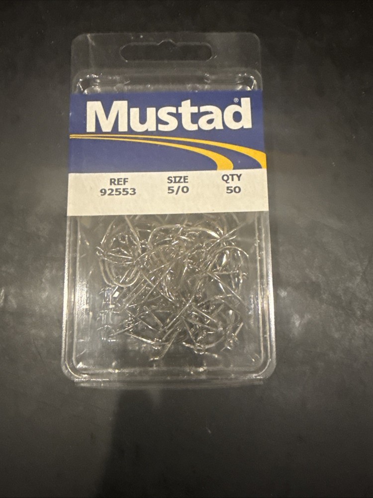 Mustad Ref 92553 Size 5/0 50 Per Box