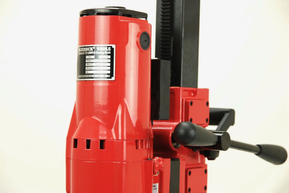 BLUEROCK ® Tools 12Z1 LRBTS CONCRETE CORE DRILL W/ TILTING STAND & LARGE BASE