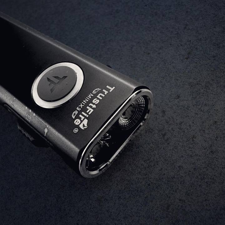 Trustfire MINI X3 EDC Flashlight , White , Floodlight , Infrared , Green Pointer