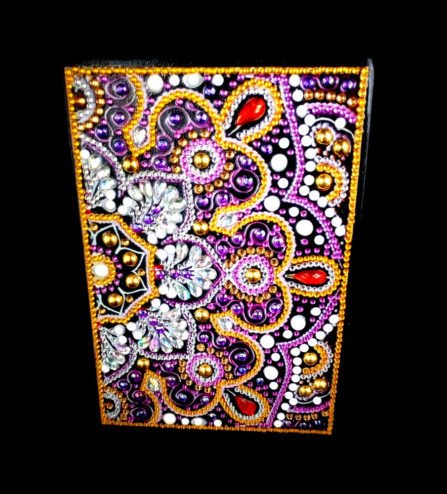 COMPLETED DIAMOND ART Notebook/Journal with 50 Blank Pages