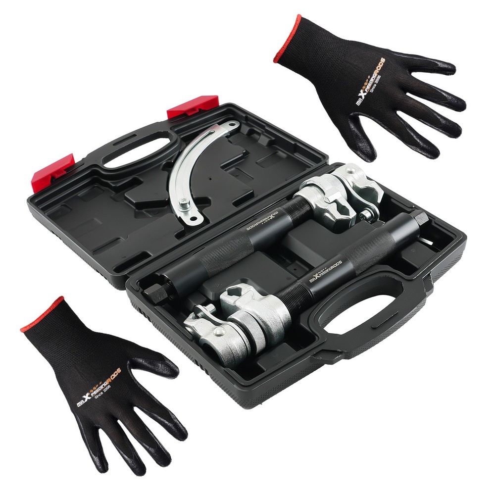 Coil Spring Compression Tool Set 2646lbs Capacity 220-310mm Adjustable 3PCS