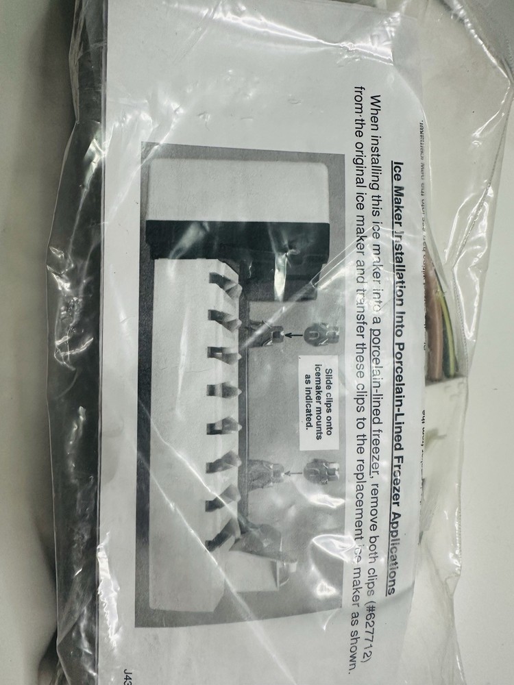 Refrigerator Part # 4317943 - Icemaker Replacement Kit Aftermarket