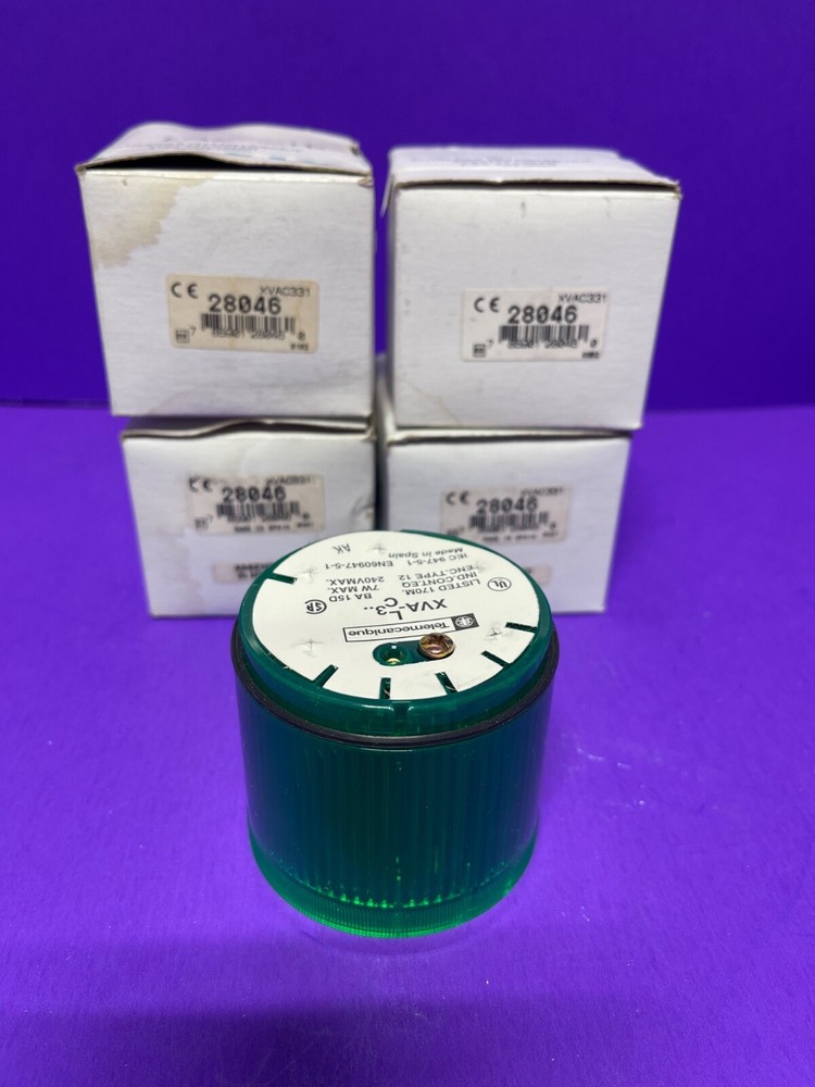 Telemecanique XVAC331 Green Stack Light Lens Only