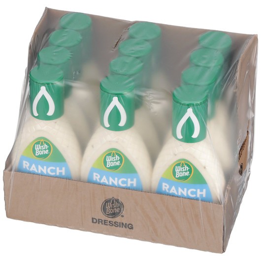 Wish-Bone Ranch Dressing , 8 Fluid oz, 12/Case
