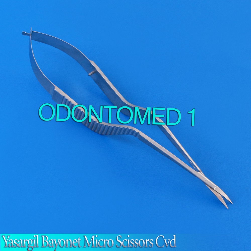 Micro Scissors 7.5" Yasargil Sharp/Sharp Curved Surgical Instruments