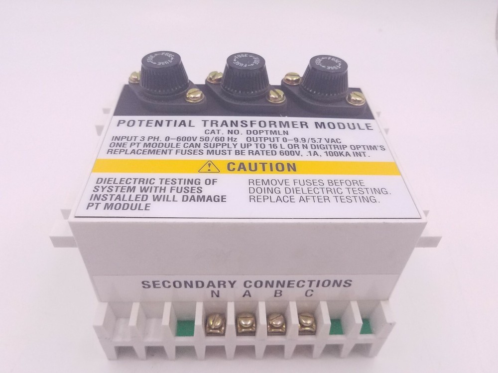 Eaton DOPTMLN Potential Transfer Module Alarm Unit Definite Purpose 3PH Untested