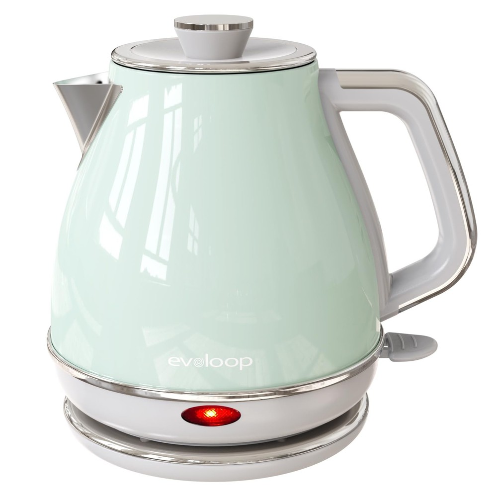 Tea Kettle, 1500W /1.0L Hot Water Boiler Heater Pot, Small Kettle, 100% Stain...