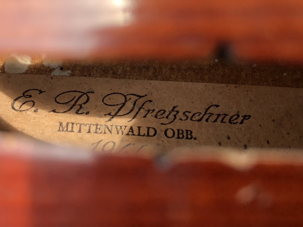 German violin, 1966
