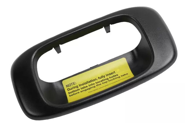 Genuine GM Black Tailgate Handle Bezel 15228539