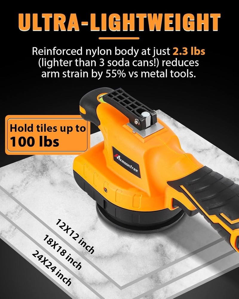 Pro Vibration Tile Tool Kit: Lightweight, Adjustable, & Portable